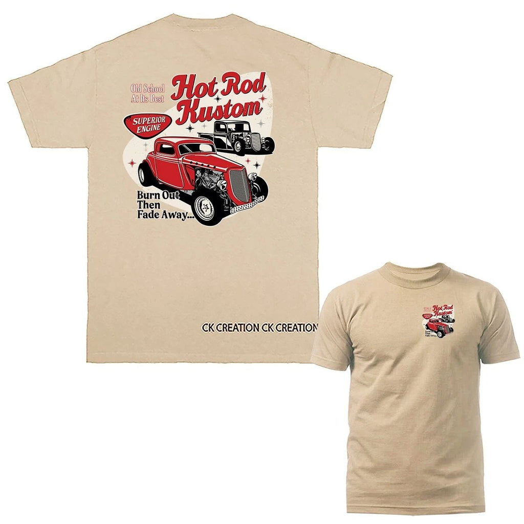 Hot Rod Kustom Classic Vintage Car Automobile Graphic Unisex