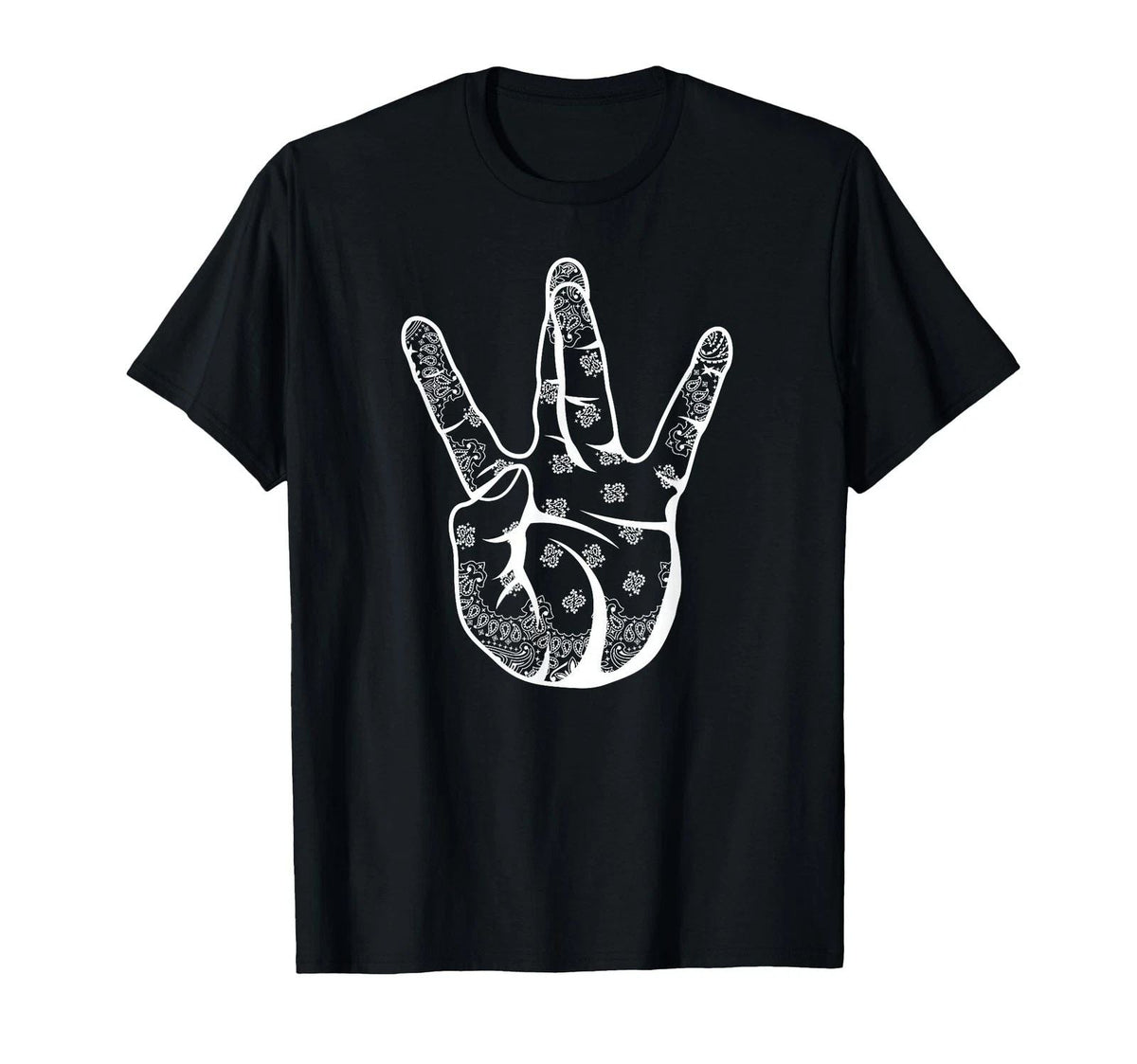 Westside Bandana Hand Shield Gangsta Rap Unisex