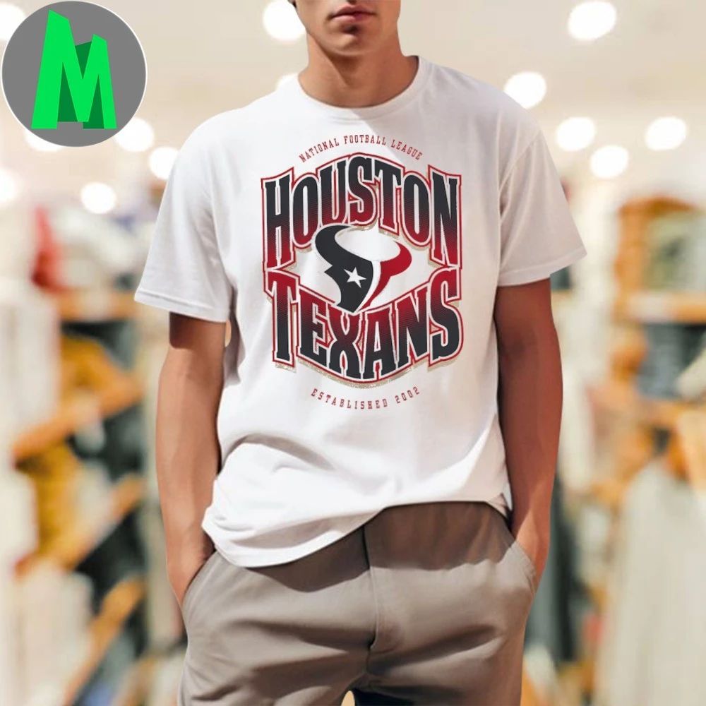 Original Houston Texans Outerstuff Youth Huddle Logo Shirt Unisex