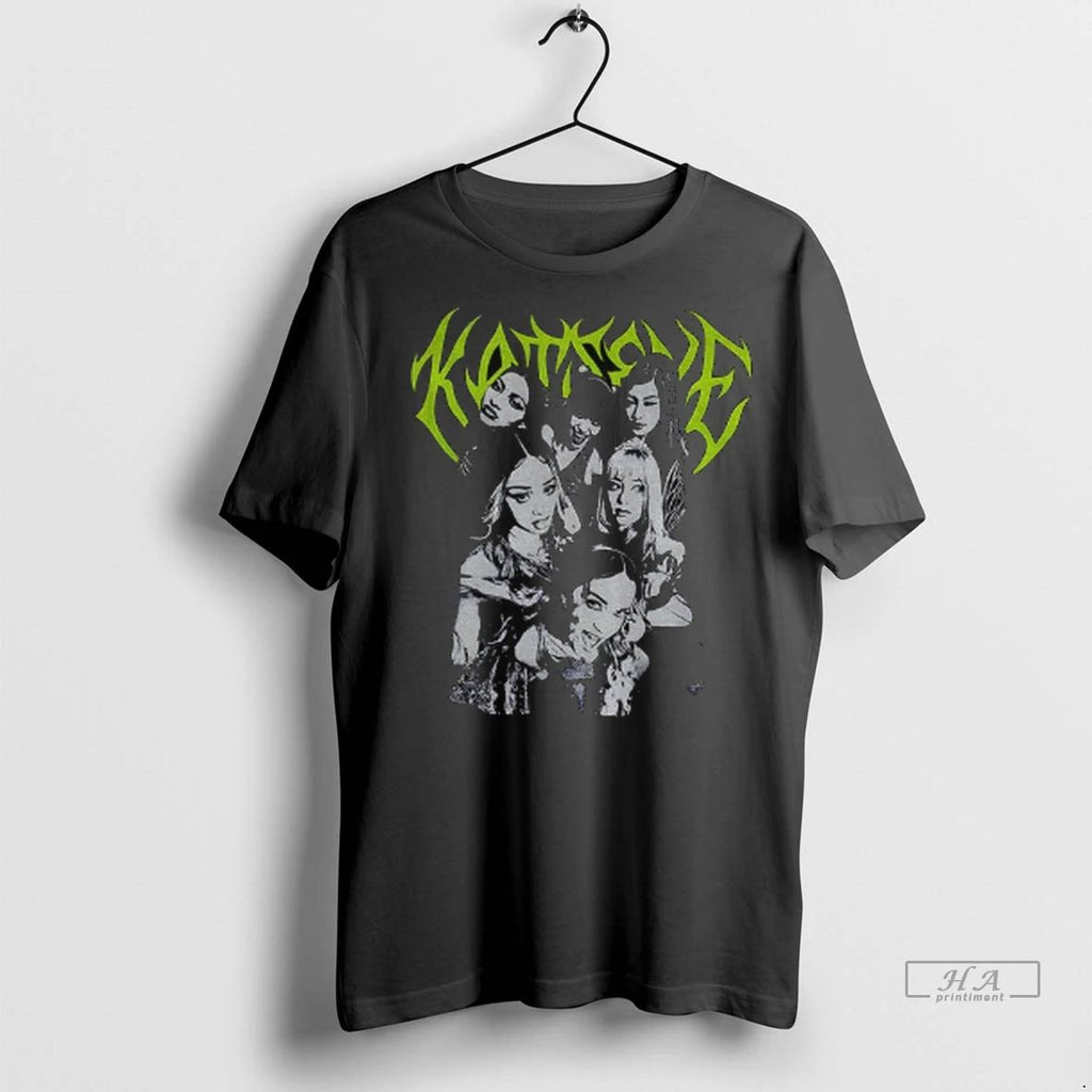 Trendy Katseye Band Graphic Vintage Shirt Sweater Unisex