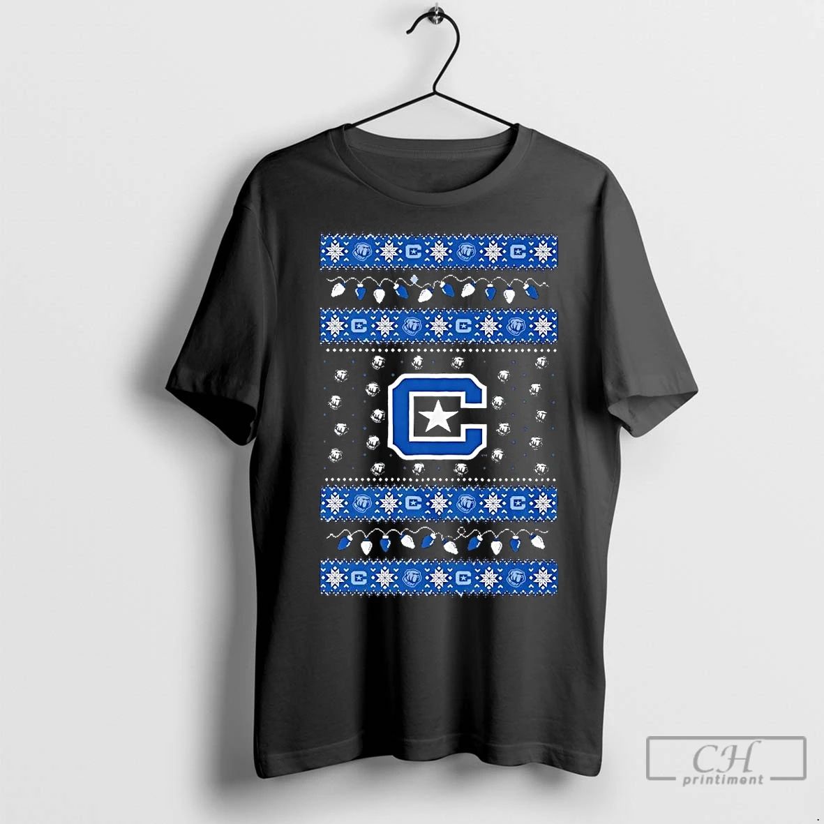 Premium Citadel Bulldogs Ugly Christmas Light Unisex