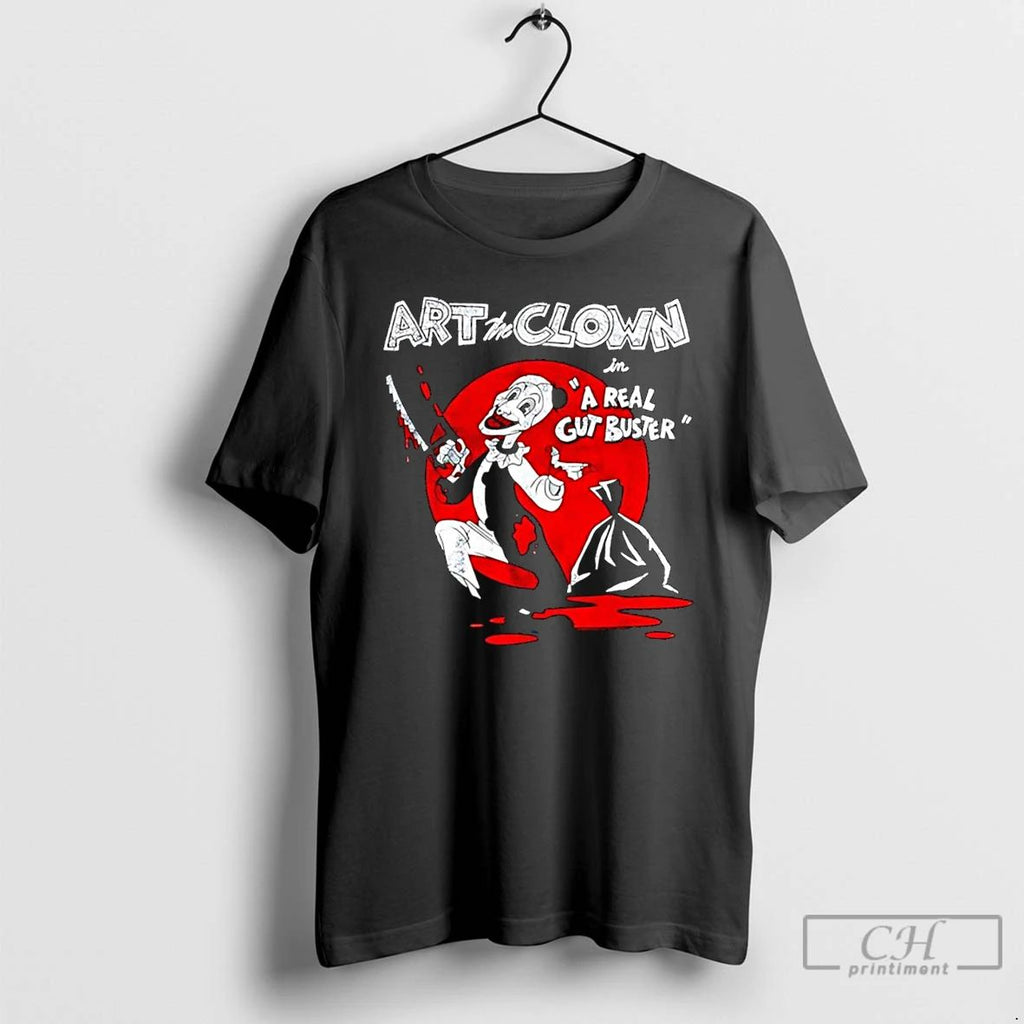 Classic Art The Clown In A Real Gut Buster Graphic T Shirts Unisex