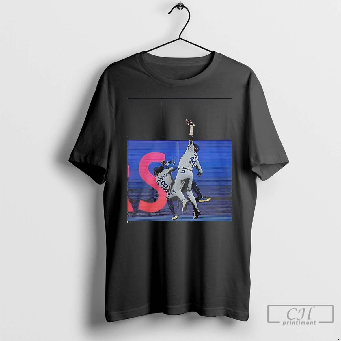 Classic Andy Pages Catch Dodgers World Series Game 7 Photo Christmas T Shirts Unisex
