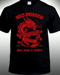 Red Dragon Tattoo Hell Yeah It Hurts Unisex