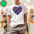 Giants rugby heart shirt Unisex