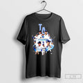Premium La Dodgers 2025 National League Champions All Players Graphic T Shirts Unisex
