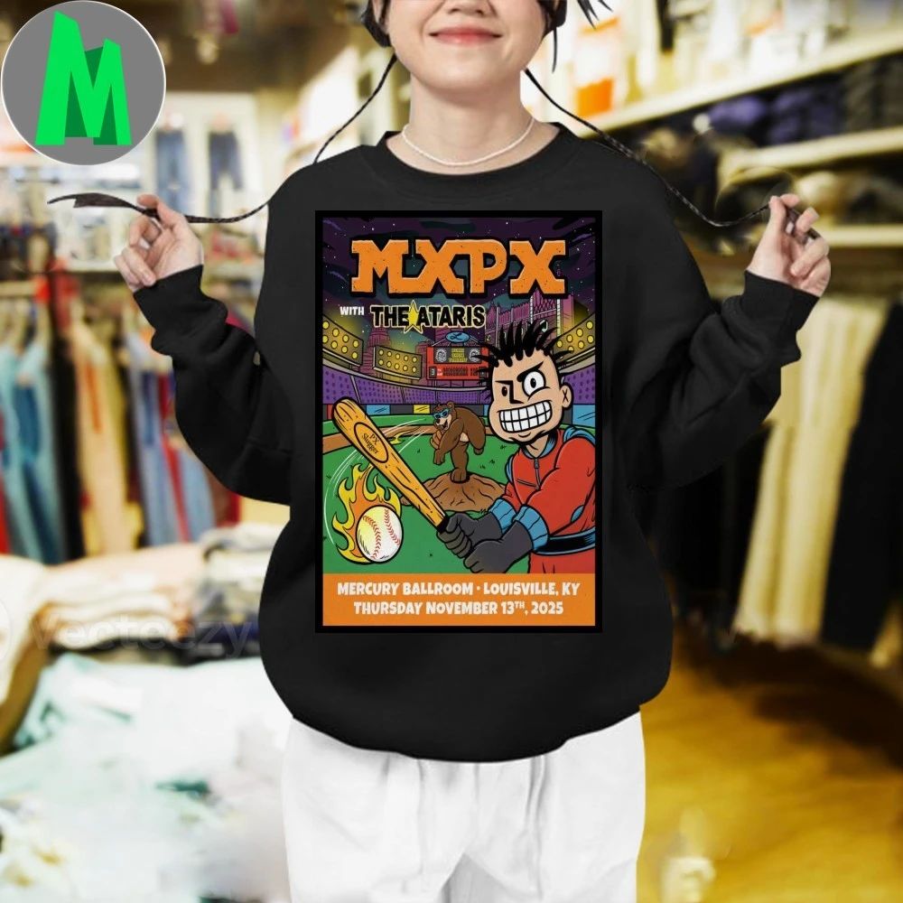 MXPX Louisville KY Concert Nov 13 2025 Poster Shirt Unisex