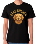 Stay Golden Golden Retriever Dog Lover Graphic Gift Unisex Tee Unisex