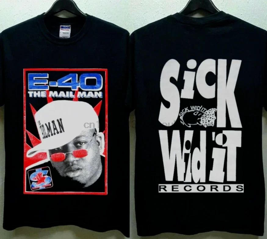 Rare Vintage E-40 The Mail Main Sick Outta Wid It T Shirt Unisex S-5XL Unisex