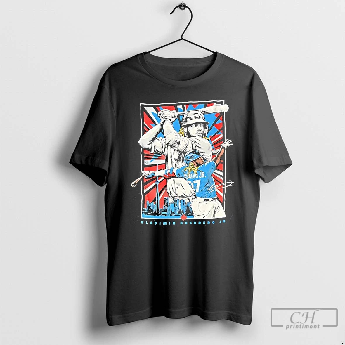 Classic Vladimir Guerrero Jr Toronto Blue Jays Player Signature T Shirts Unisex
