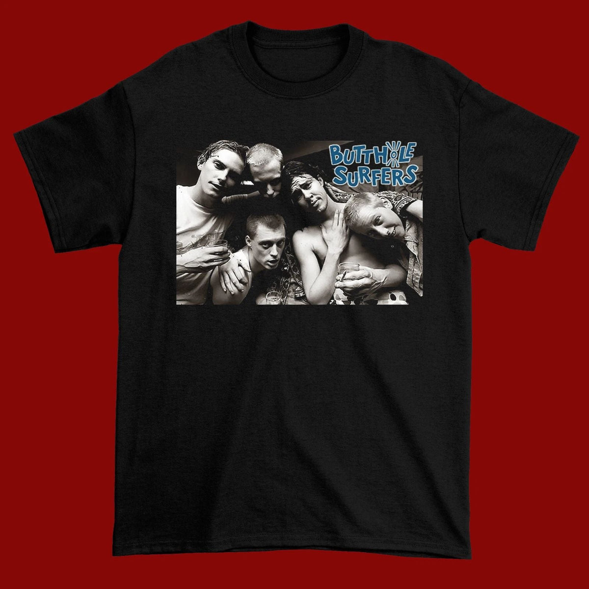 Rare The Butthole Surfers Shirt Black All size Unisex Shirt NG2418 Unisex