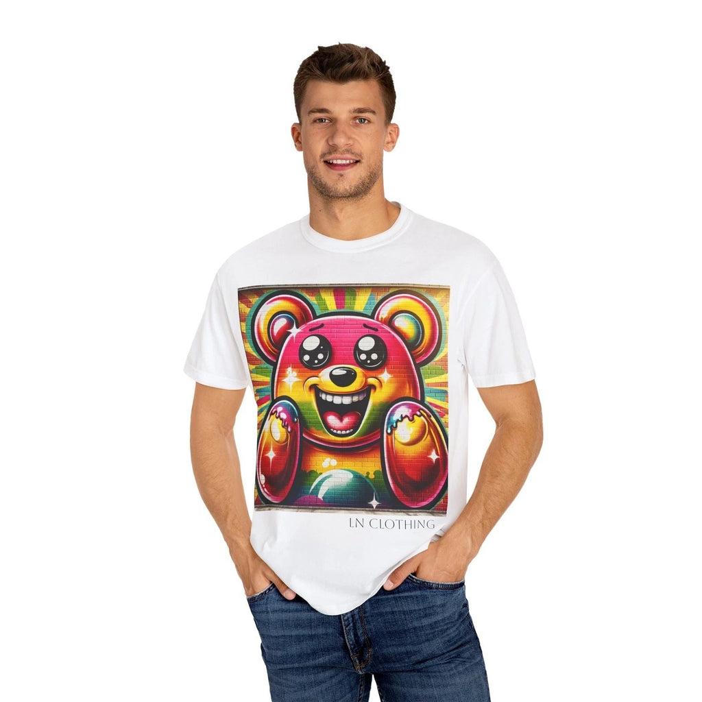 Bear Graffiti , Unisex Tee, Graphic Print Shirt, Street Style, Urban Unisex