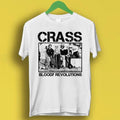 Crass Bloody Revolutions 80 Punk Rock Retro Cool Gift Tee T Shirt P1160 Unisex