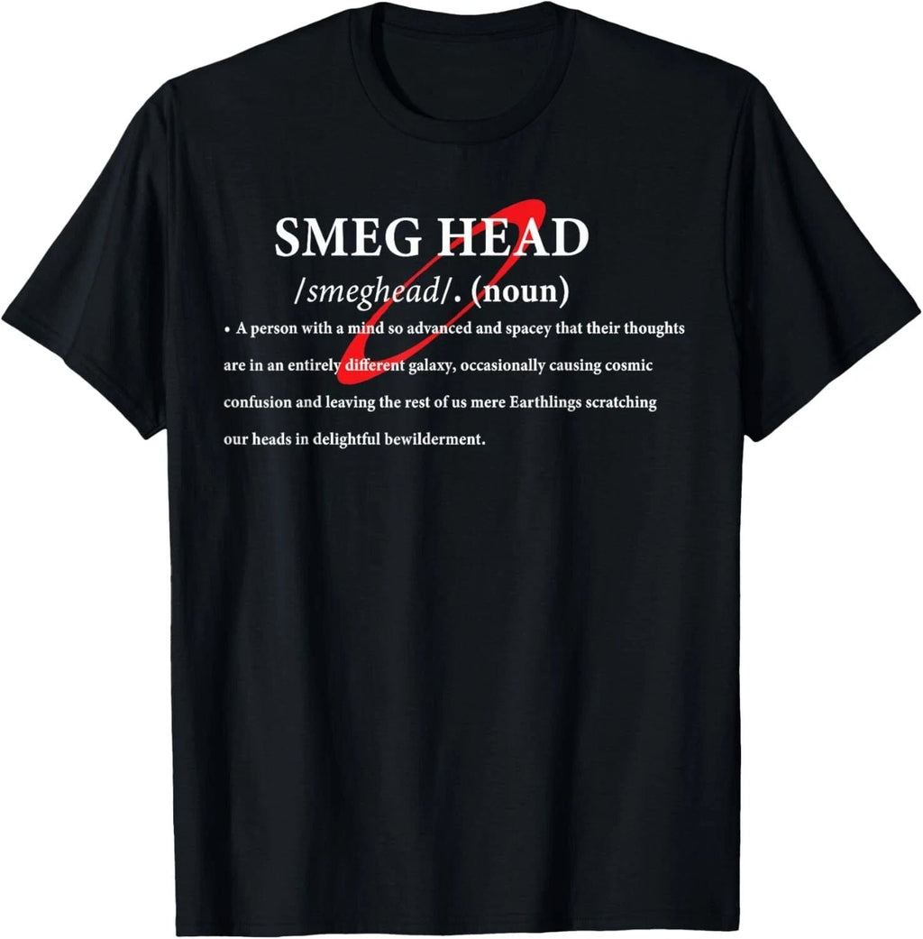 Definition of a Smeg Head Funny Red Dwarf Sci-Fi Comedy Tee Unisex