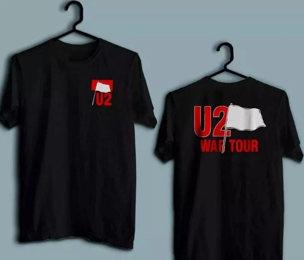 The U2 War Tour Music Band Unisex Black Unisex