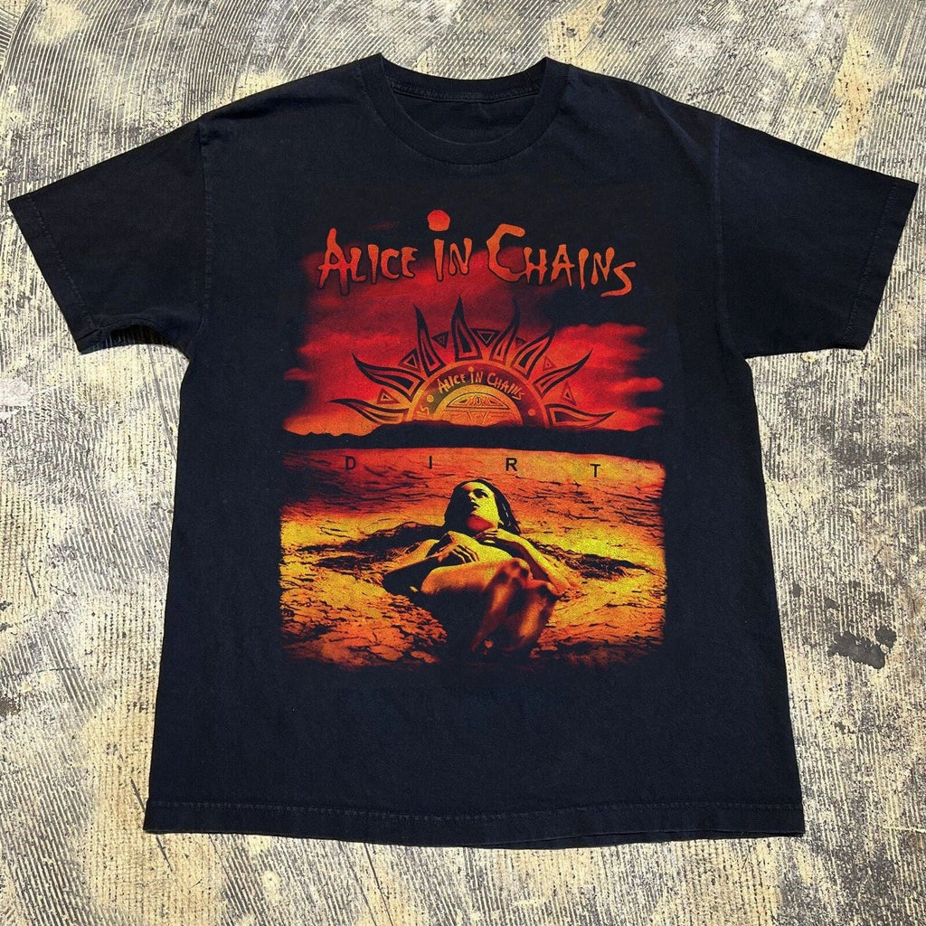Alice In Chains Dirt Album Band Black S-5XL New Cotton Unisex