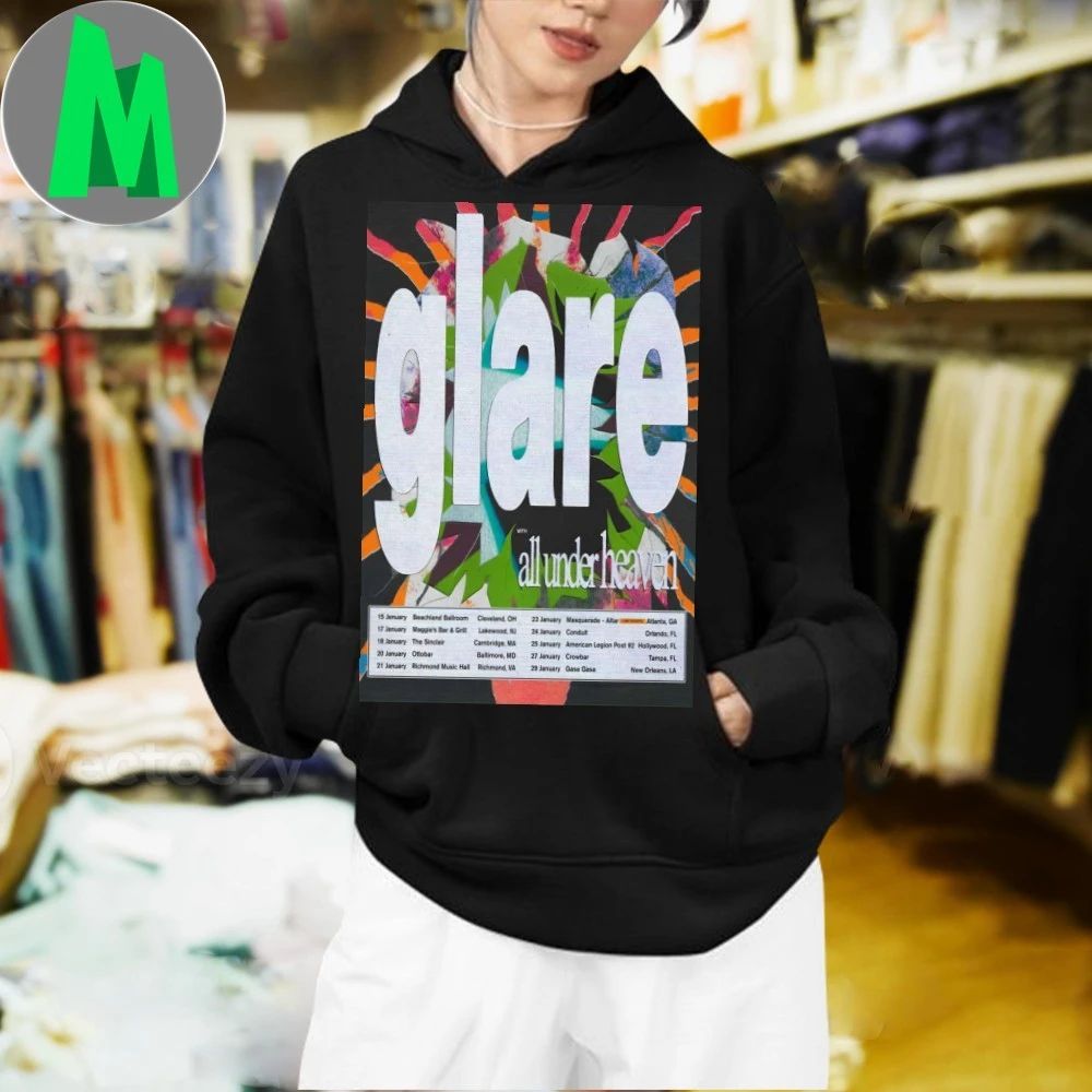Original Glare Poster January 2026 Shows Shirt Unisex