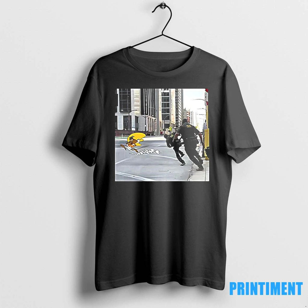 Cyclist Taunting Ice Agents Tshirts Sweater Unisex