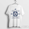 Classic Los Angeles Dodgers White 2025 World Series Champions Vintage T Shirts Unisex