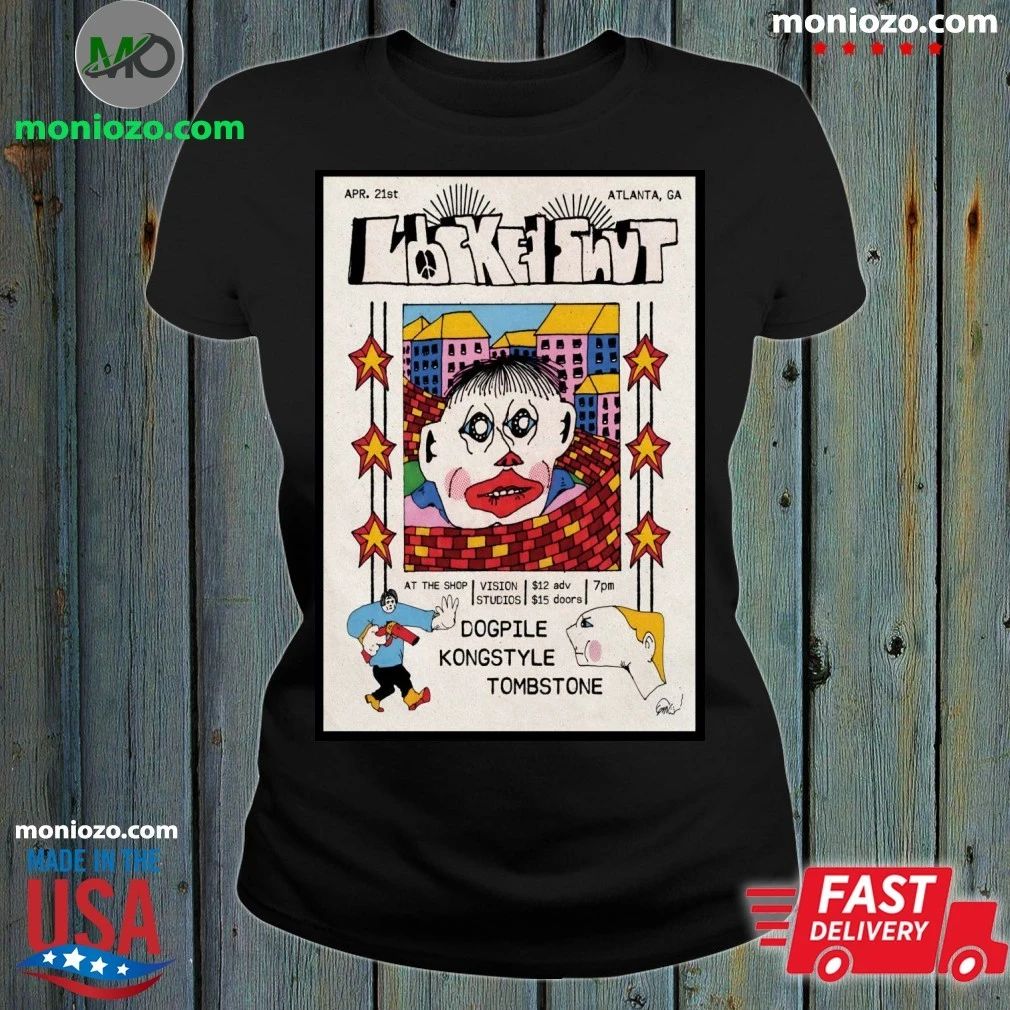 Original LOCKED SHUT Atlanta GA Tour On April 21 2026 Poster Shirt Unisex