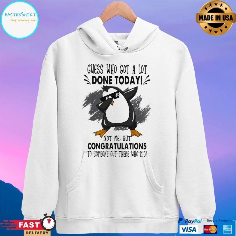 Penguins Guess Who Got A Lot Done Today Not Me But Congratulations To Someone Out There Who Did