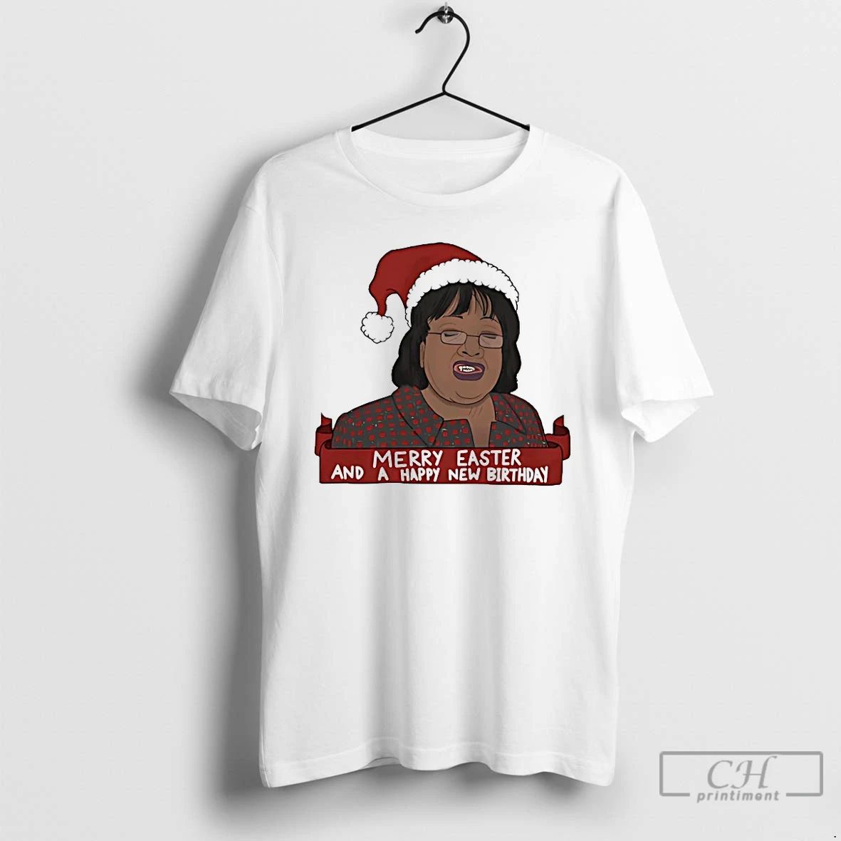 Classic Diane Abbott Merry Easter And A Happy New Birthday Christmas T Shirts Unisex