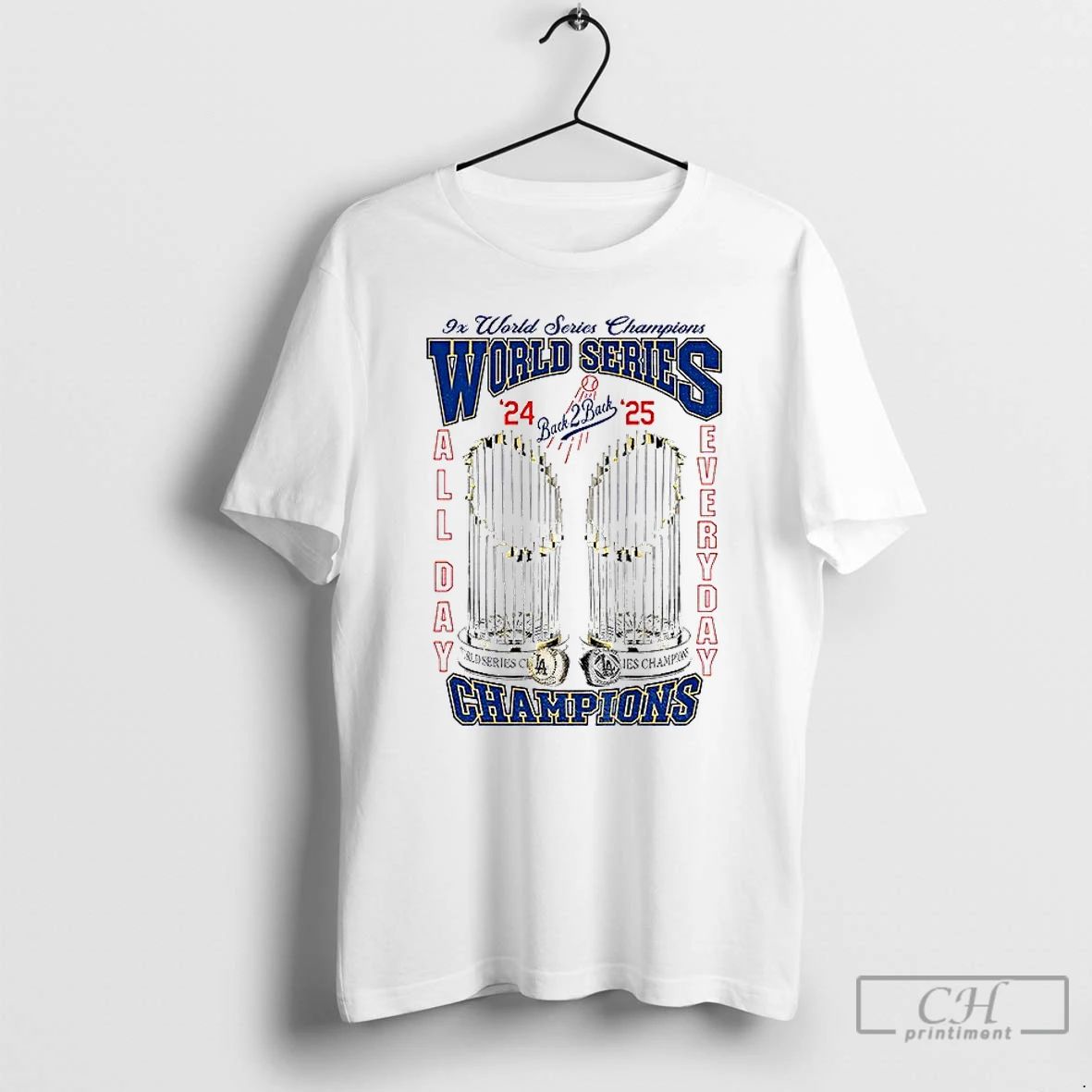 Classic Los Angeles Dodgers All Day Everyday 9x World Series Champions 2025 World Series Unisex