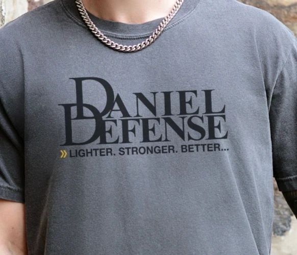 Daniel Defense 2nd Amendment Guns Firearms Premium Comfort Colors Tee Unisex