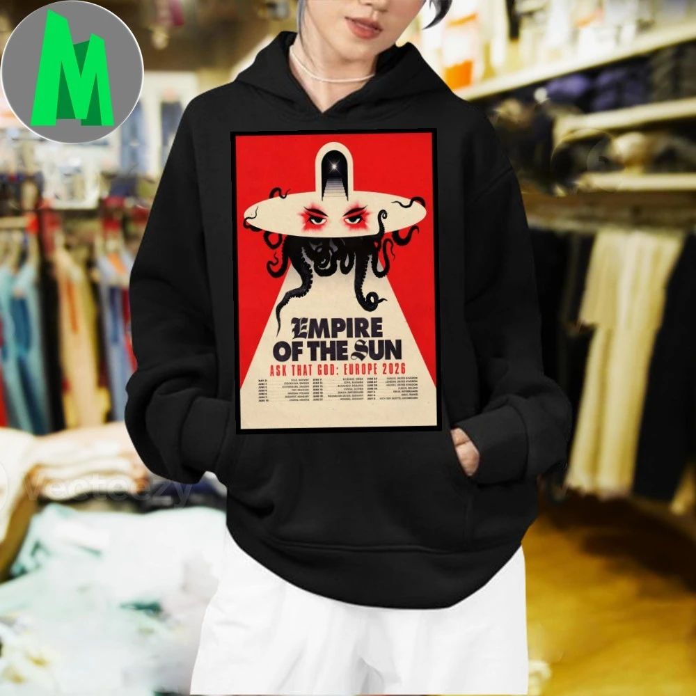 Empire Of The Sun Ask That God Europe Tour 2026 Poster Shirt Unisex
