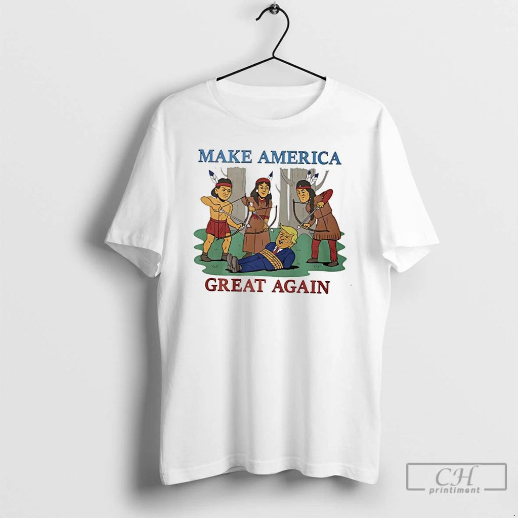 Classic Make America Great Again Native Americans T Shirts Unisex