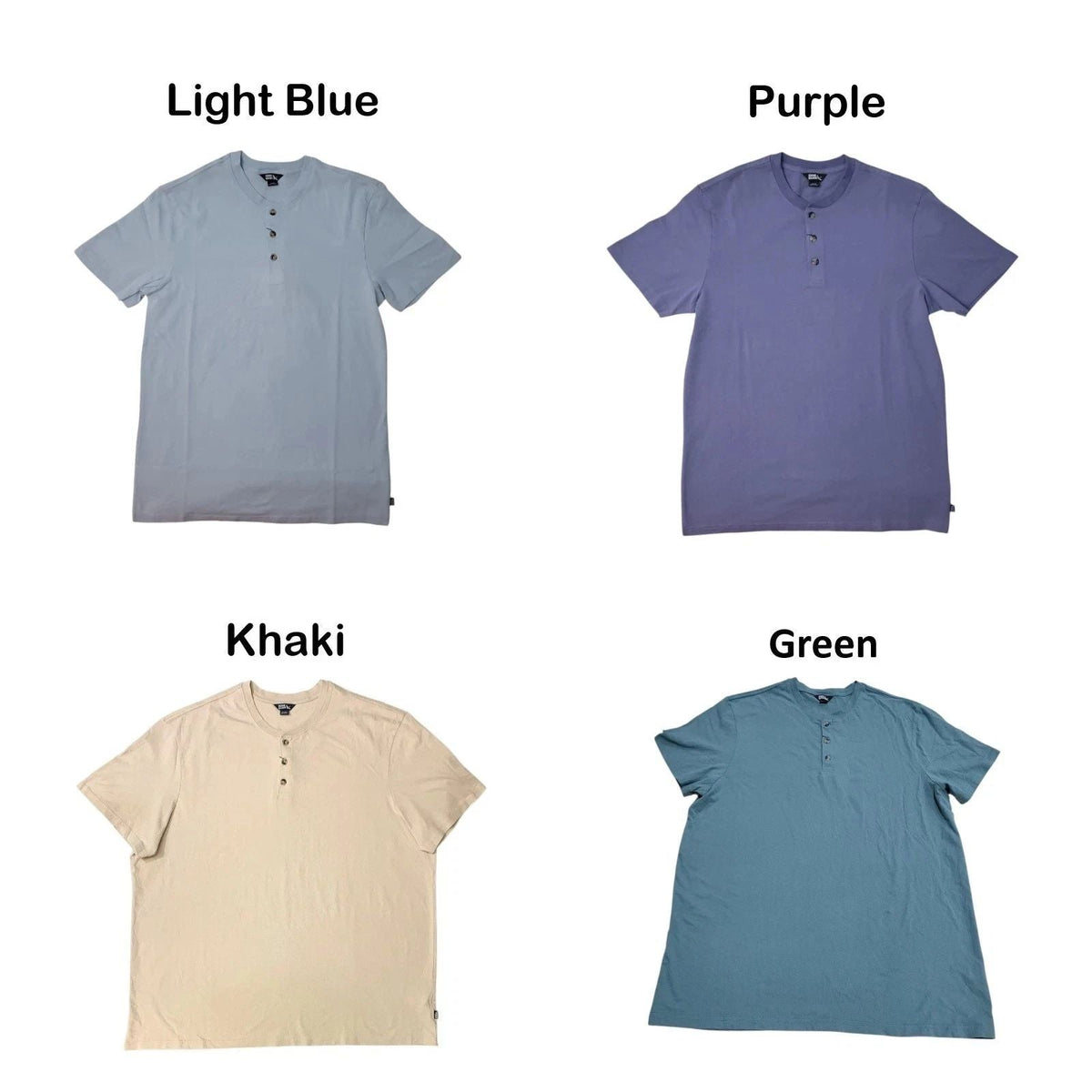 Eddie Bauer Men's Classic Fit Short Sleeve Soft Henley S, M, L, XL, XXL Unisex