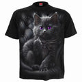 Spiral - CATTITUDE - Front Print Black Unisex