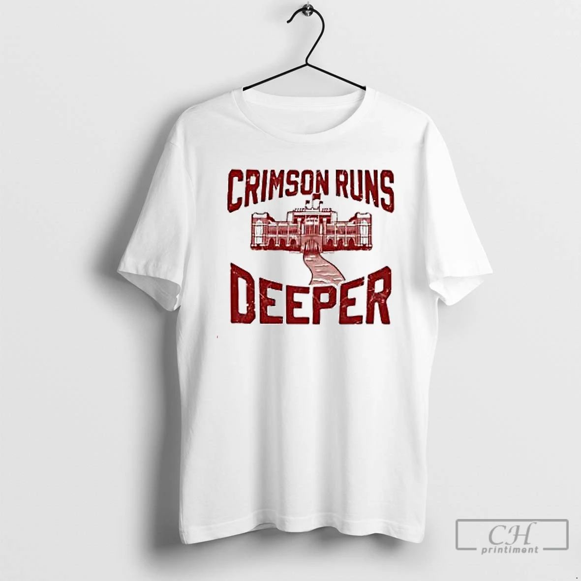 Premium Crimson Runs Deeper Palace T Shirts Unisex