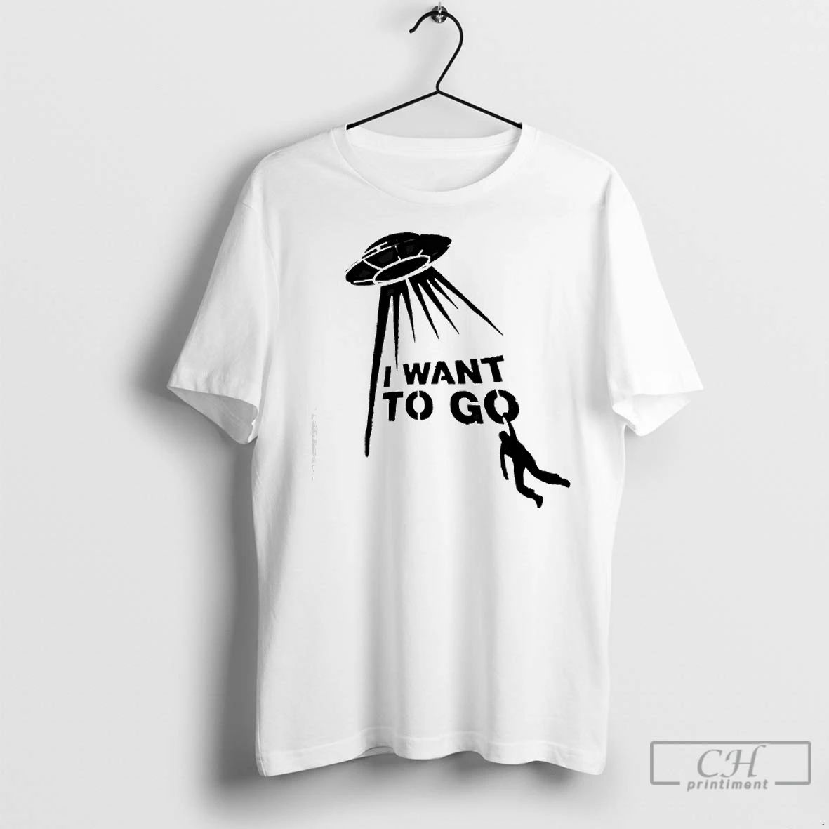 Premium I Want To Go Alien Abduction Ufo Unisex