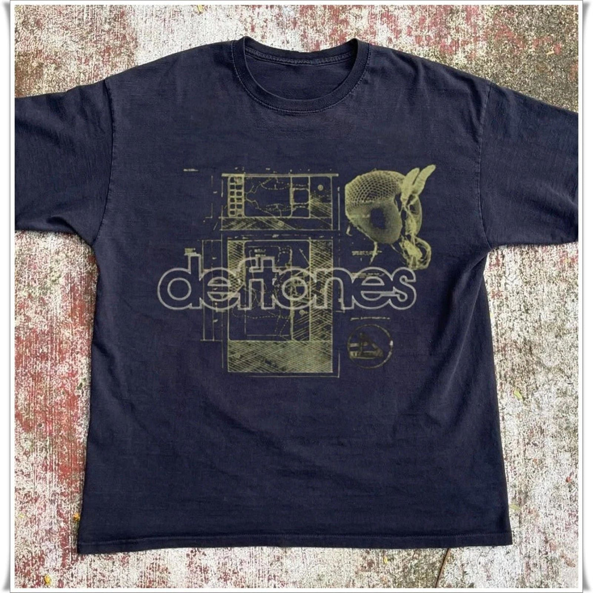 NEW! Deftones Tour , Unisex Black Cotton Size S-5XL Unisex