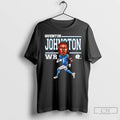 Classic Quentin Johnston Cartoon Running Los Angeles Chargers T Shirts Unisex