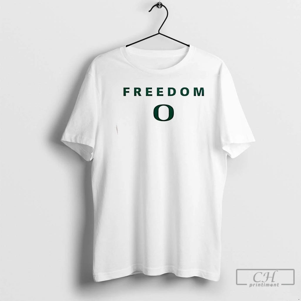 Classic University Of Oregon Campus Freedom Charlie Kirk 2 Sided T Shirts Unisex