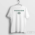 Classic University Of Oregon Campus Freedom Charlie Kirk 2 Sided T Shirts Unisex