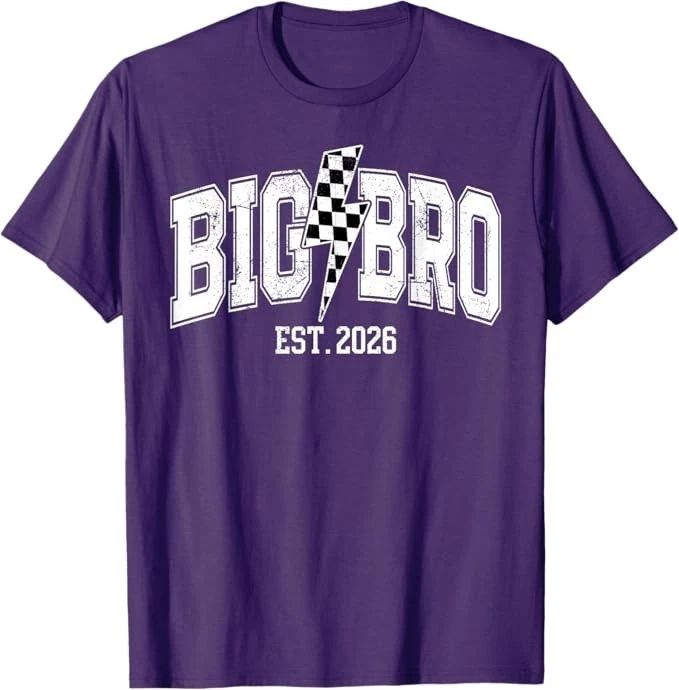 Big Bro Est 2026 New Big Brother Announcement Lightning Bolt Unisex