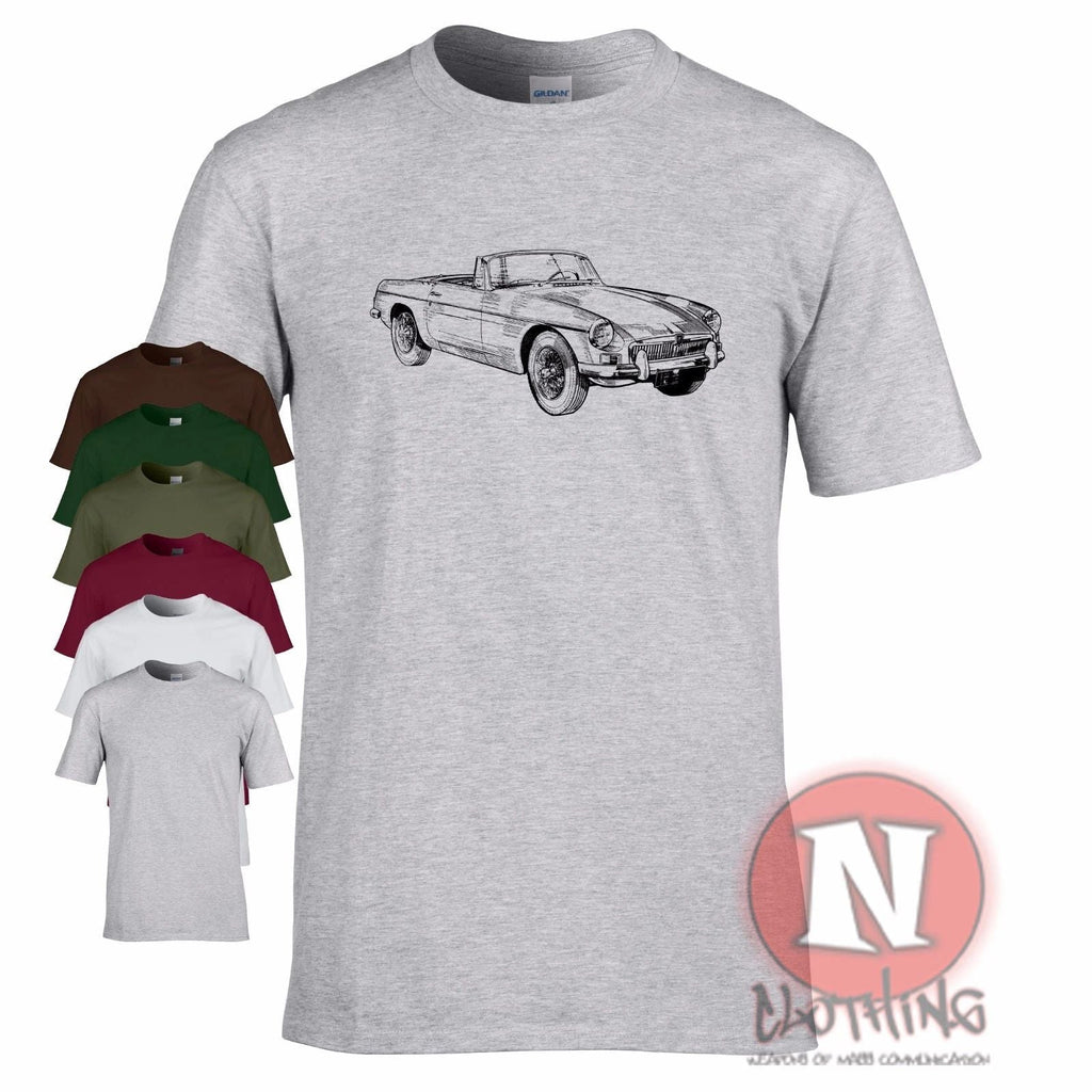 MGB Roadster Mk1 classic British sports car motoring retro track day Unisex