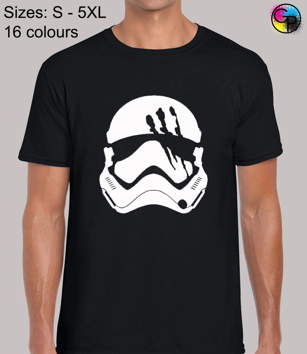 Slash Stormtrooper Space Wars Sci Fi Movie Film Star Jedi Yoda Men's Unisex