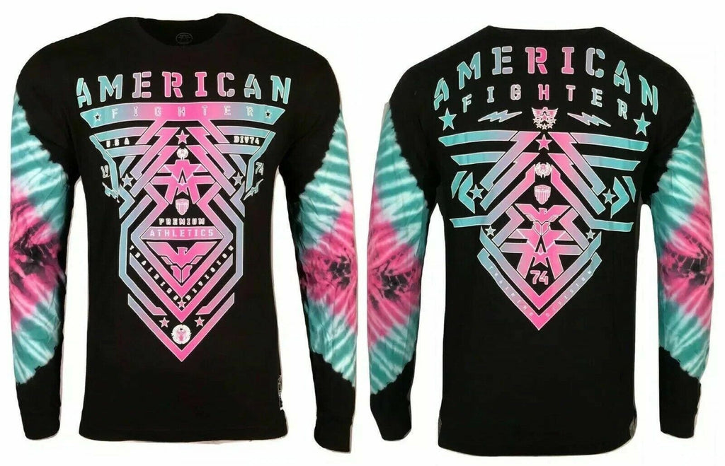 AMERICAN FIGHTER Men's PALMDALE L/S TEE Premium Athletic * Unisex
