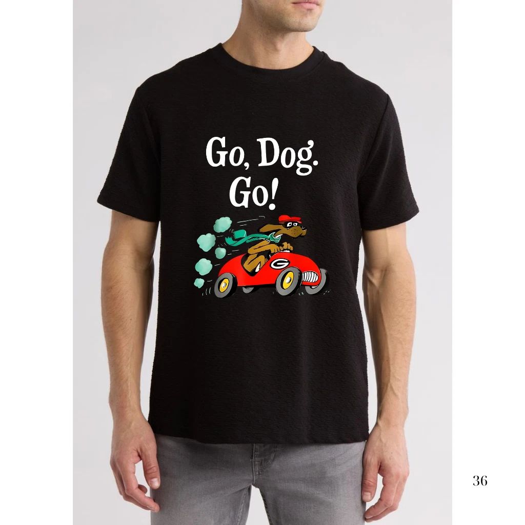 Go Dog Go Costume Funny Cartoon Graphic Tee Unisex S-5XL Unisex