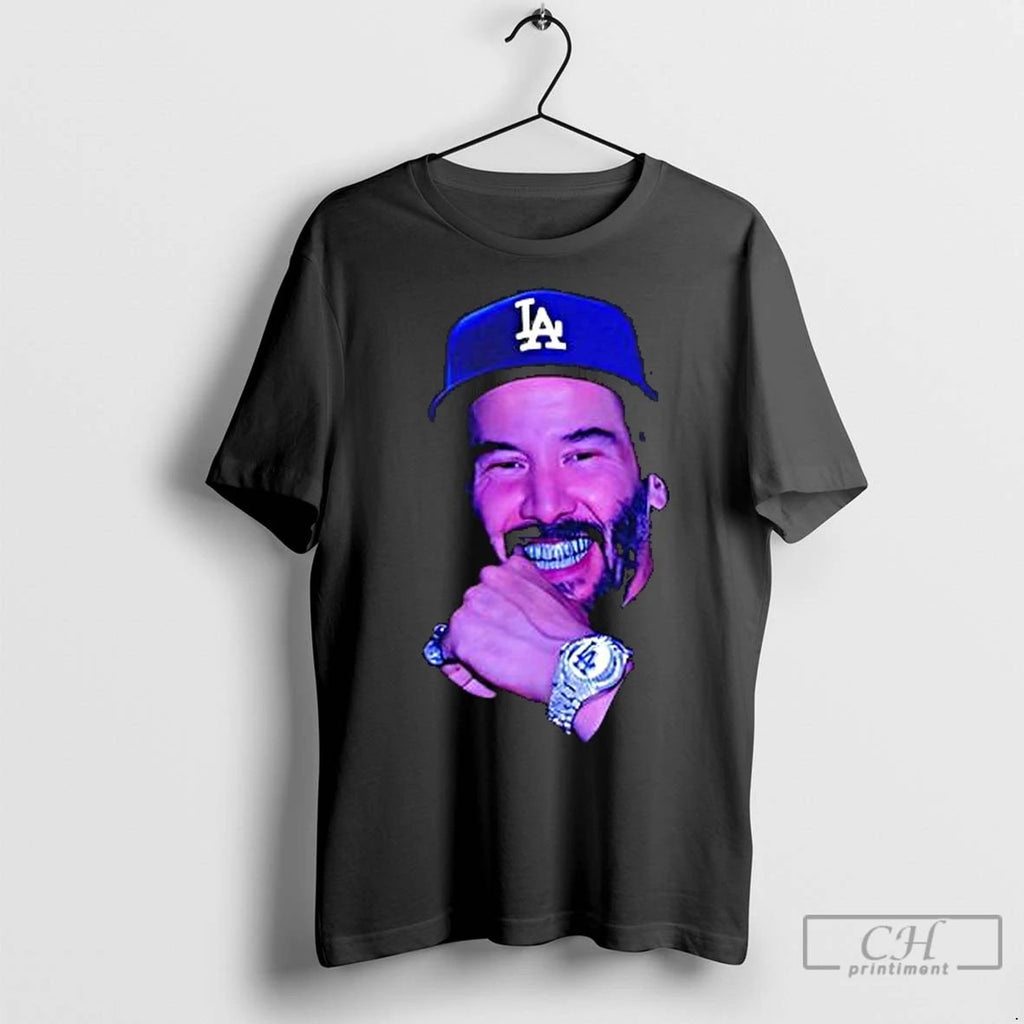 Premium La Bust Down Keanu Reeves Diamond Graphic Unisex