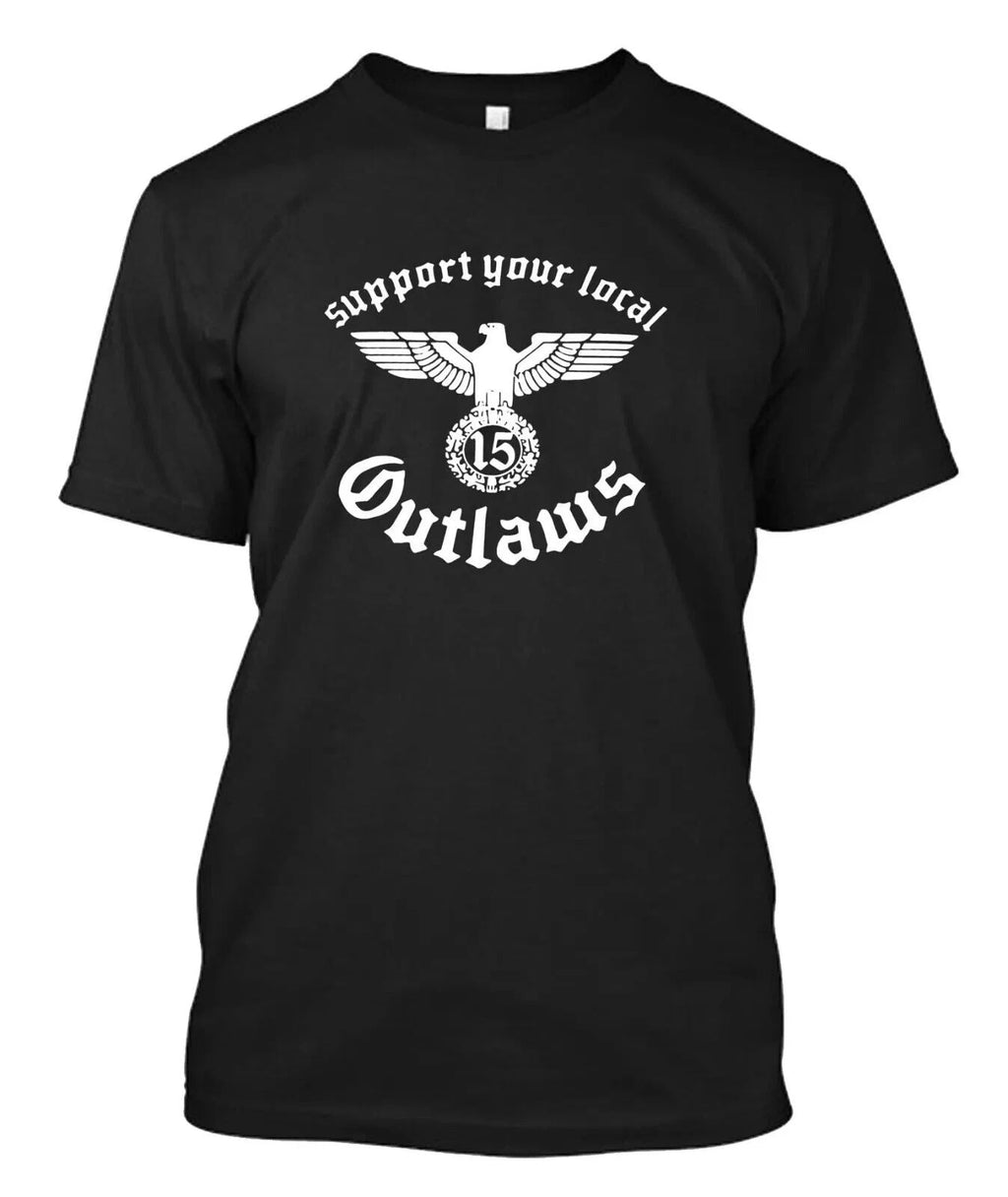 SYLO Support your local outlaws Biker Motorcycle MC T shirt Unisex