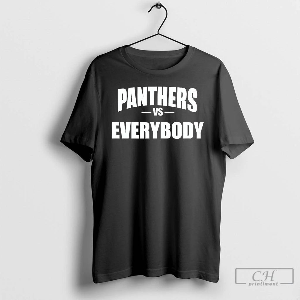 Classic Panthers Vs Everybody T Shirts Unisex