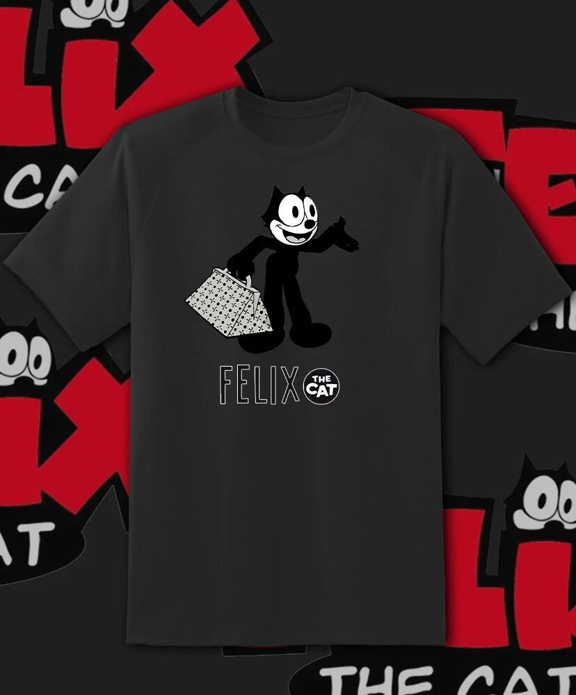 Felix the Cat Retro T Shirt Old school Cartoon T Shirt Youth M - Adult 6XL! Unisex