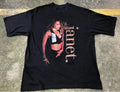 Janet Jackson World Tour 93-94 Cotton Black Unisex Shirt S-4XL Unisex
