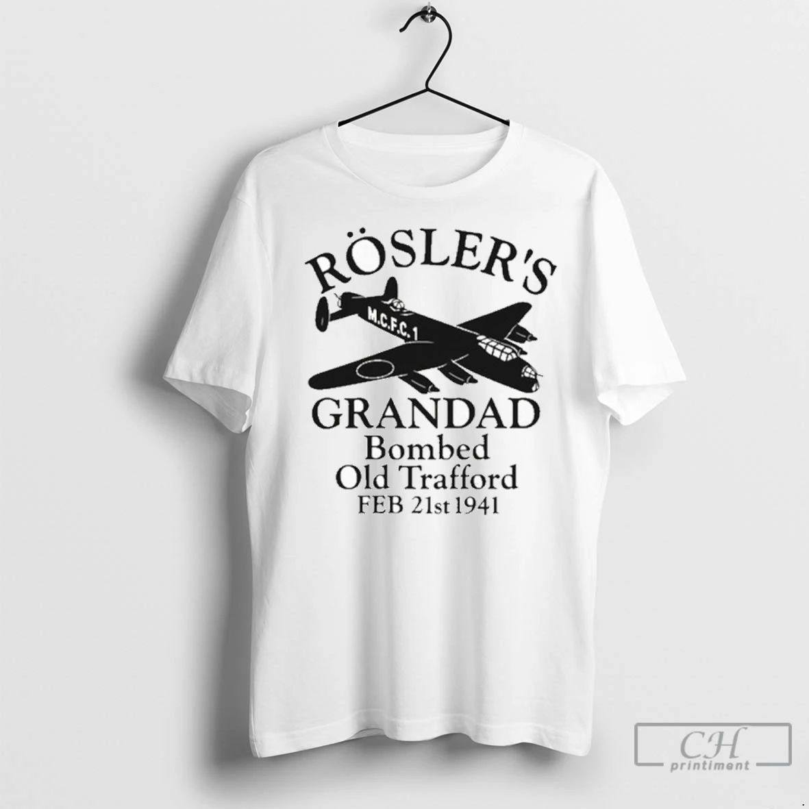 Premium Roslers Grandad Bombed Old Trafford 1941 Manchester Football Unisex
