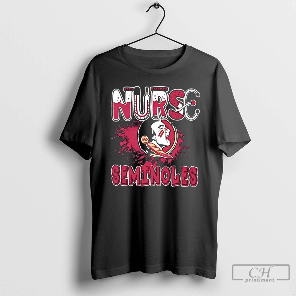 Classic Nurse X Florida State Seminoles Football T Shirts Unisex